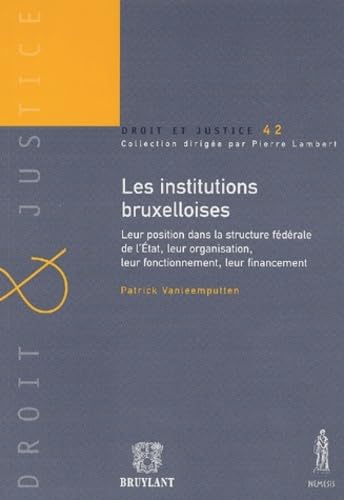 LES INSTITUTIONS BRUXELLOISES. LEUR POSITION DANS LA STRUCTURE FÉDÉRALE DE L'ETA book