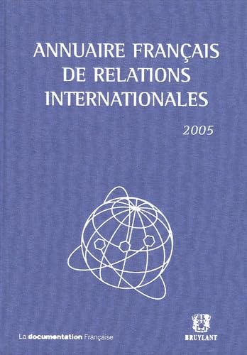 Annuaire français de relations internationales: Volume 6 book