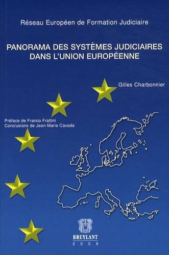 Panorama des systèmes judiciaires dans l'Union européenne book