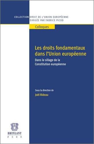 Les droits fondamentaux dans l'Union européenne: Dans le sillage de la Constitution européenne book