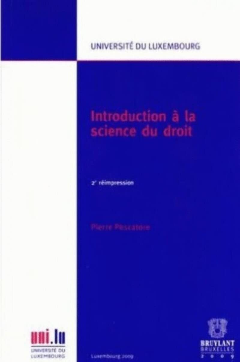 Product Image: Introduction à la science du droit