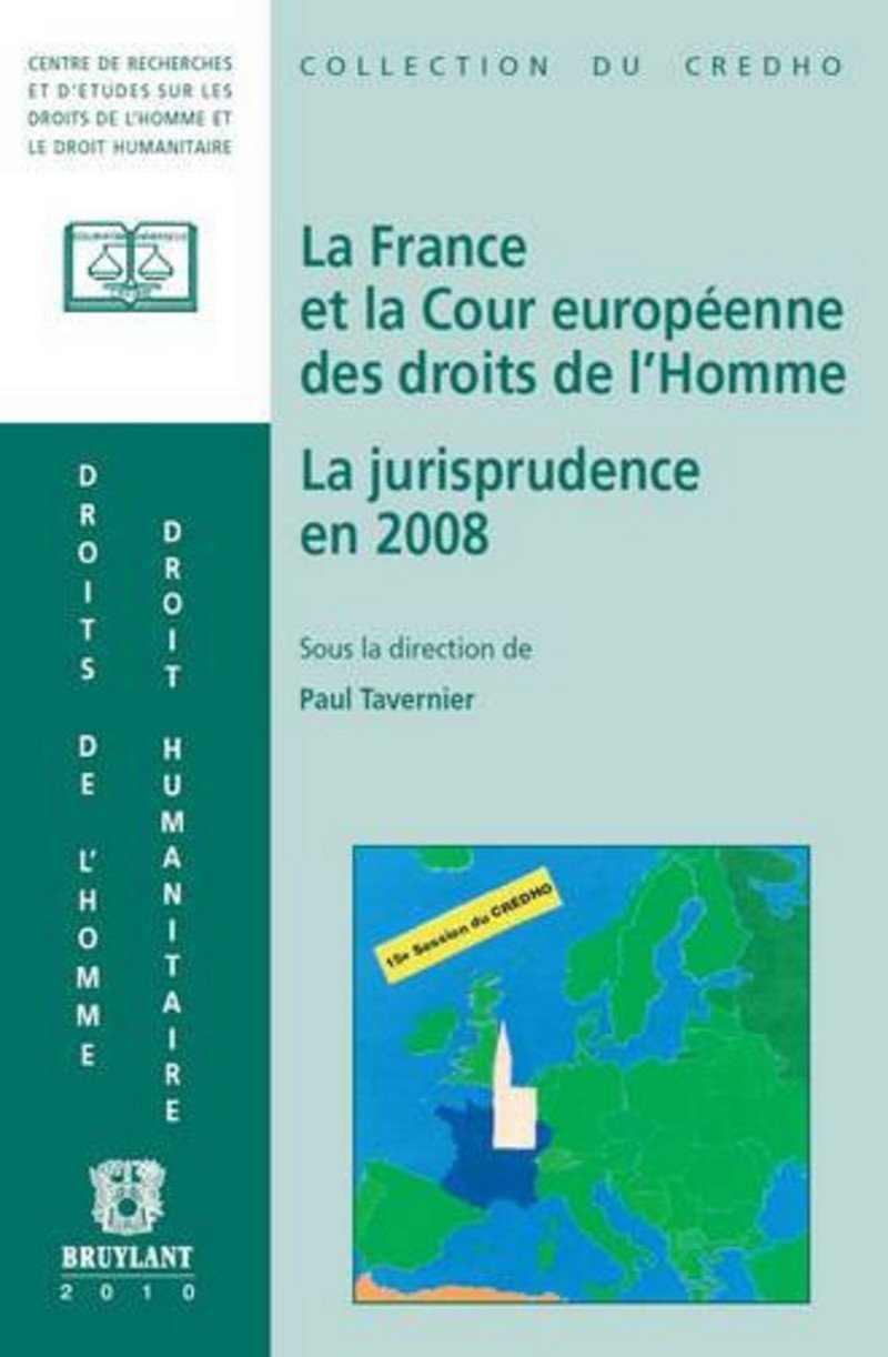 La France et la cour européenne des droits de l'homme book