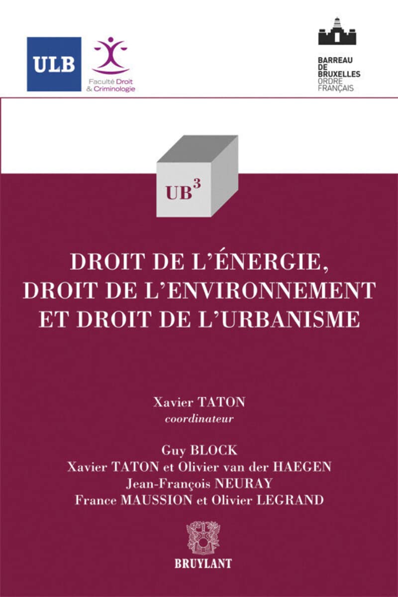 Le Droit de l'énergie, droit de l'urbanisme et droit de l'environnement book