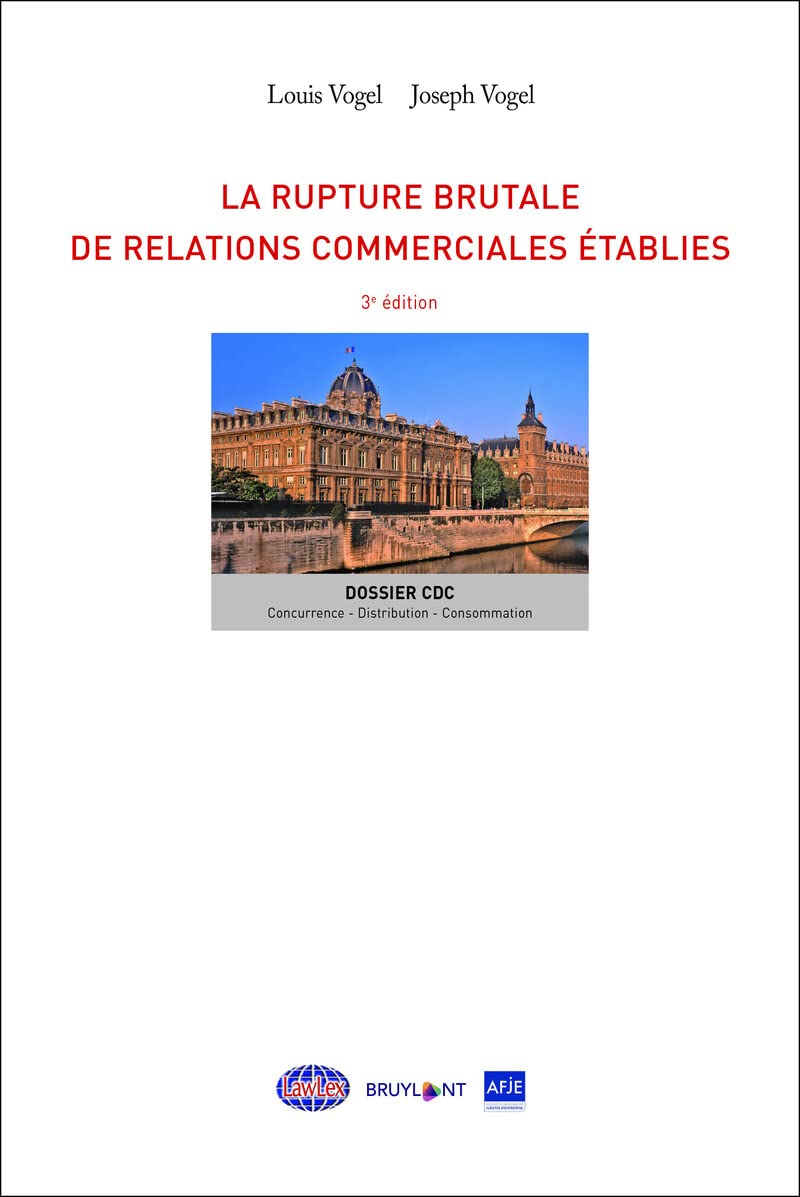 La rupture brutale de relations commerciales établies book