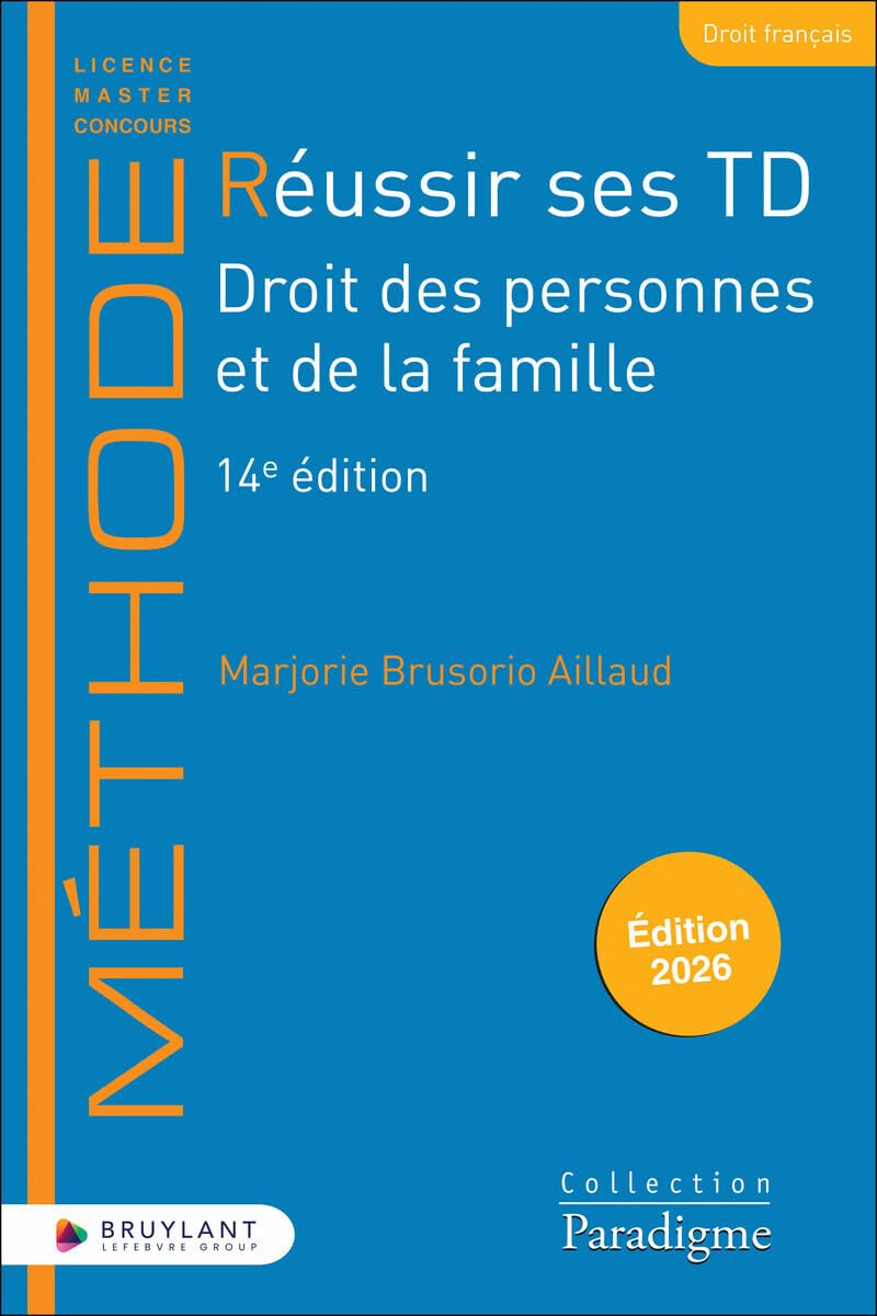 Réussir ses TD - Droit des personnes et de la famille book