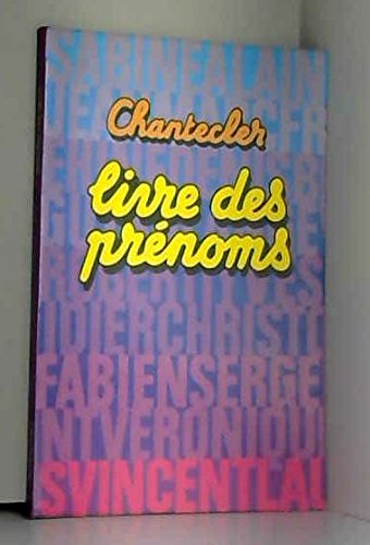 Livre des prénoms book