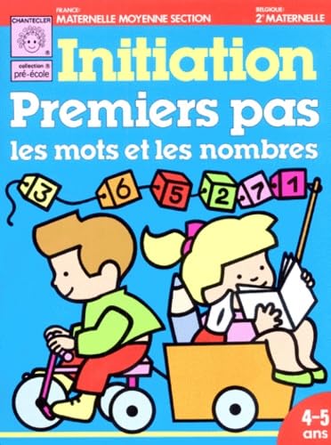 Premiers Pas, Les Mots Et Les Nombres Maternelle Moyenne Section book