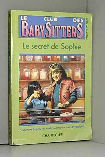 Club baby-sitters 3. Le secret de Sophie book