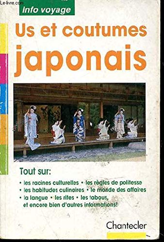 Info voyage 4. Us et coutumes japonais Leisure, Home & Garden
