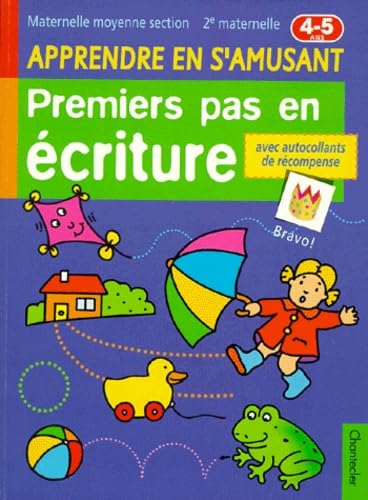 Premiers Pas En Ecriture Maternelle Moyenne Section book