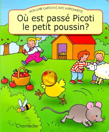 Livre cartonné avec marionnette - Où est passé Picoti? Tiptoi & Games