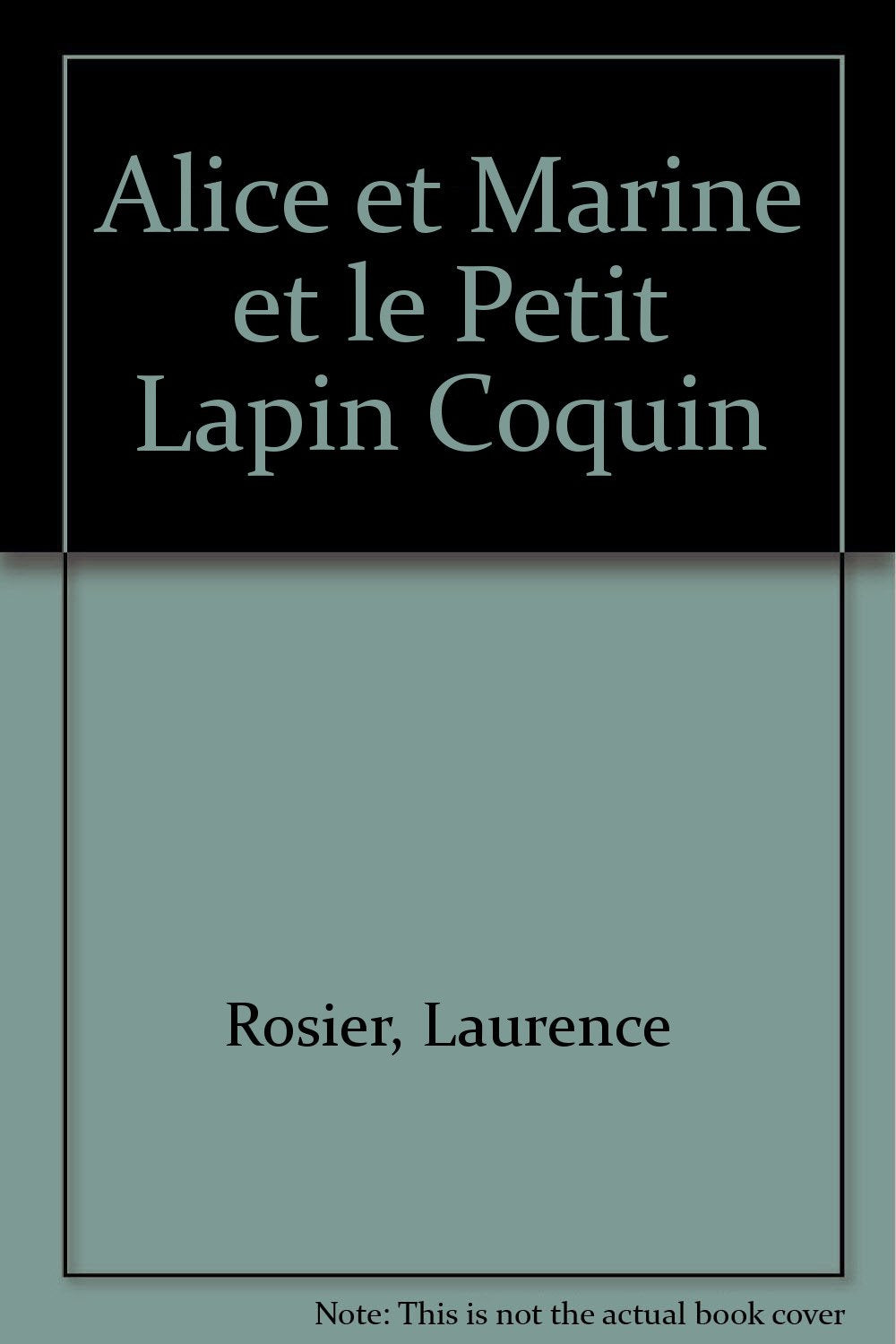 Alice et Marine 23. Et le petit lapin coquin book