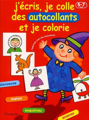 J'écris, je colle des autocollants et je colorie (5-7 a.) Tiptoi & Games