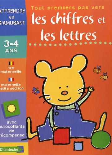 Appr. en s'amusant autocol. récomp.(3-4 a.) chiffres/lettres: Tout premiers pas vers les chiffres et les lettres. Tiptoi & Games