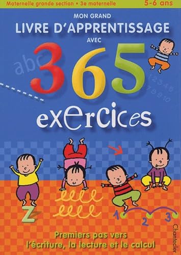 Mon grand livre d'apprentissage avec 365 exercices, 5-6 ans book