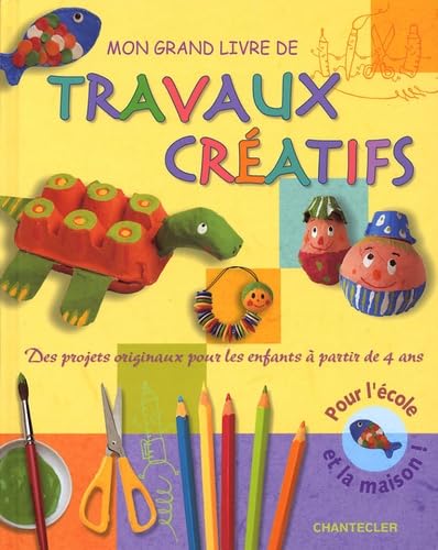 Mon grand livre de travaux créatifs: Des projets originaux pour les enfants à partir de 4 ans. Tiptoi & Games