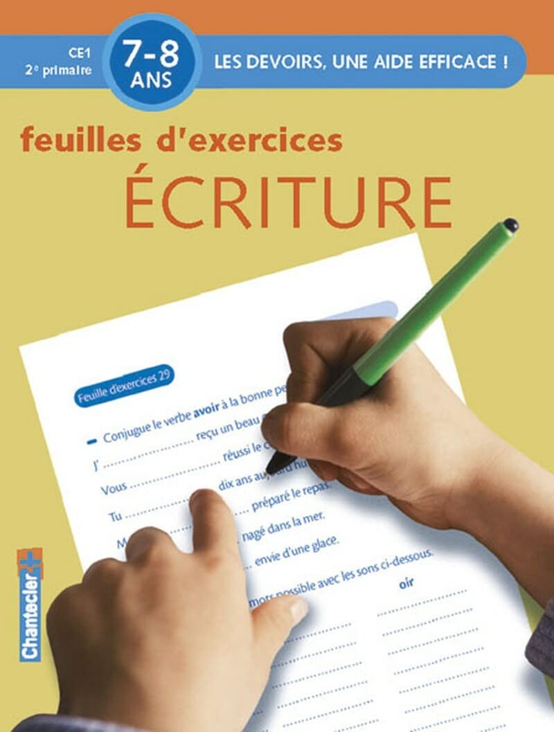 Les devoirs - Feuilles d'ex. écriture (7-8 a.): Les devoirs, une aide efficace ! Professional & Reference Books