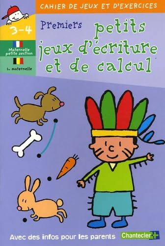 Premiers petits jeux d'écriture et de calcul: Maternelle petite section book