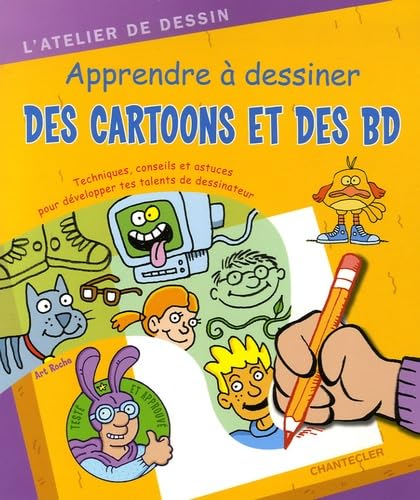 Apprendre à dessiner des cartoons et des BD book