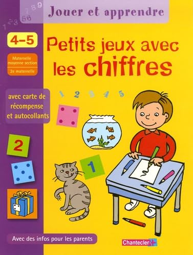 Petits jeux avec les chiffres Maternelle Moyenne Section book
