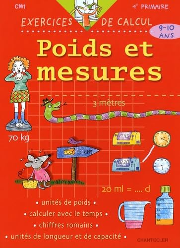 Exercices de calcul 23. Poids et mesures (9-10 a.): Pour s'exercer tout en s'amusant ! Tiptoi & Games