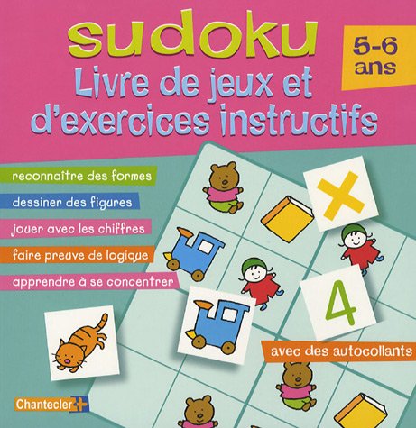 Sudoku livre de jeux et d'exercices instructifs (5-6 a.): Reconnaître des formes - dessiner des figures -jouer avec les chiffres -faire preuve de logique - apprendre à se concentrer. Tiptoi & Games