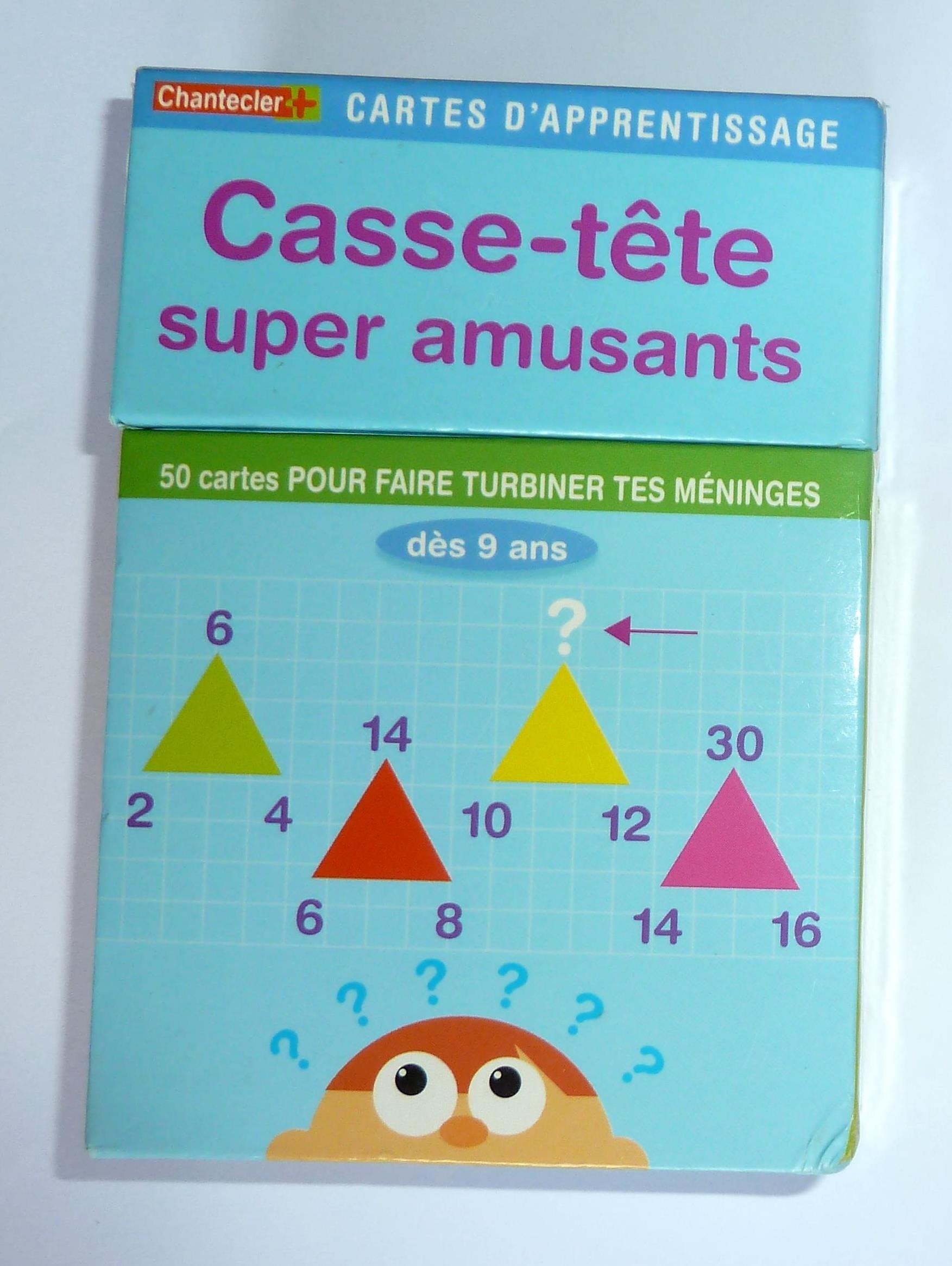 Cartes d'Apprentissage - Casse-Tete Super Amusants book