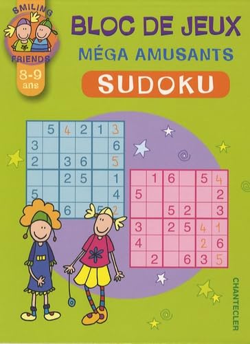 Bloc de jeux méga amusants Sudoku: 8-9 ans book