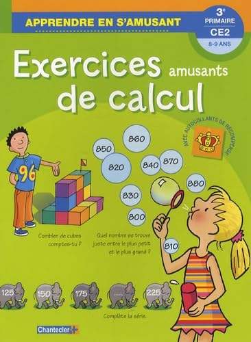 Appr. en s'amusant autocol. récomp. Calcul (8-9 a.): Avec autocollants de récompense Tiptoi & Games
