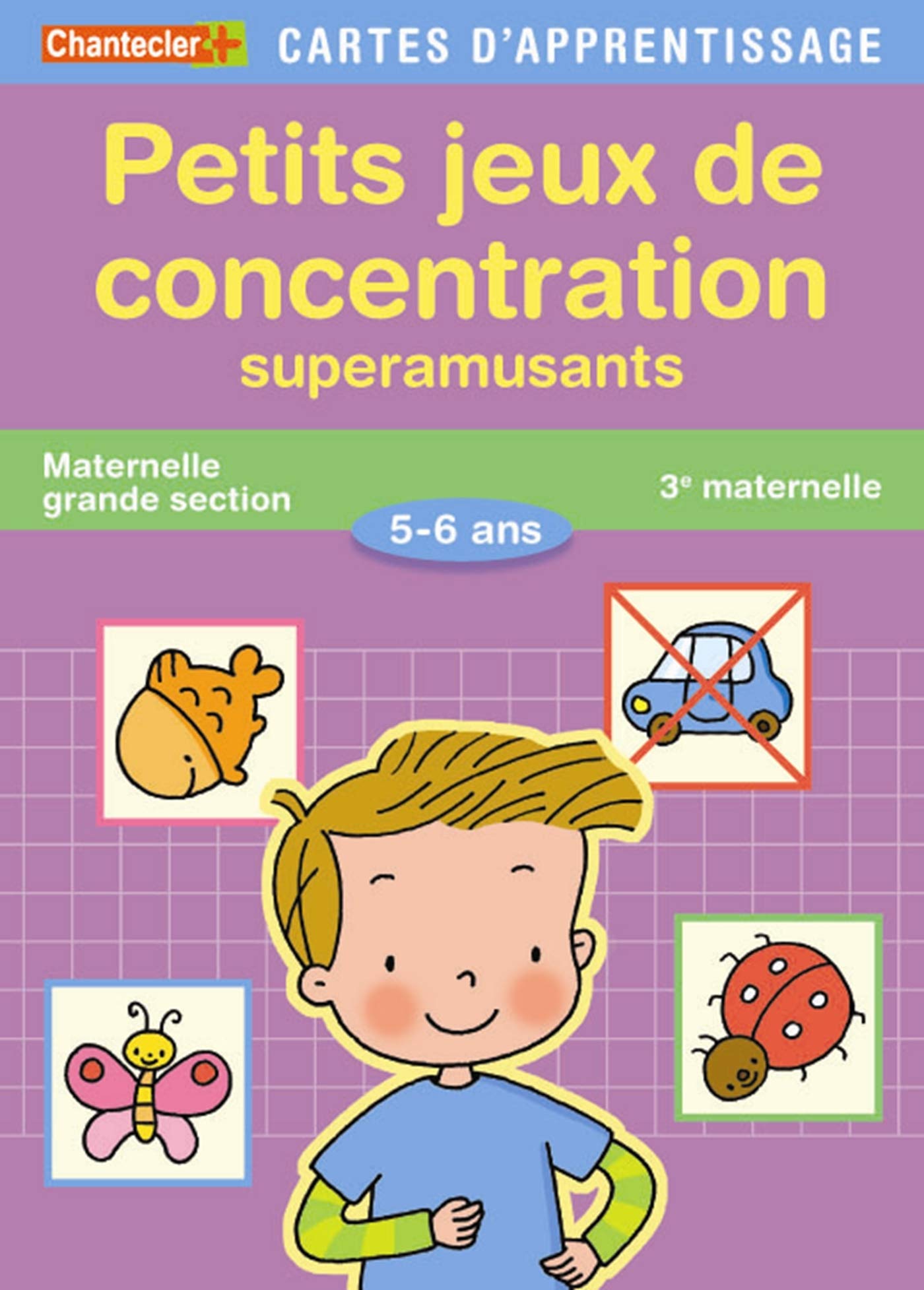 CARTES D'APPRENTISSAGE - JEUX DE CONCENTRATION MATERNELLE book
