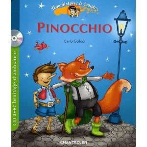 Une histoire à écouter (CD) - Pinocchio: Une histoire à écouter CD avec bruitage d'ambiance cd