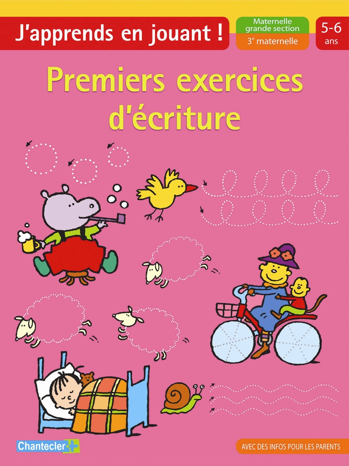J'apprends en jouant! (5-6 a.) Exercices d'écriture: J'apprends en jouant ! Tiptoi & Games