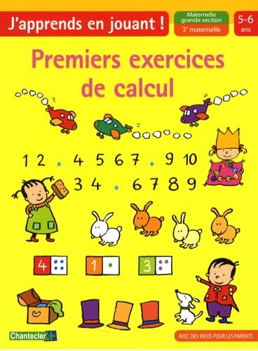 Premiers exercices de calcul maternelle grande section book
