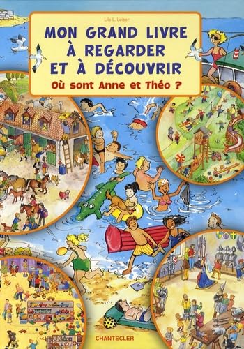 Mon grand livre à regarder et à decouvrir: Où sont Anne et Théo ? book