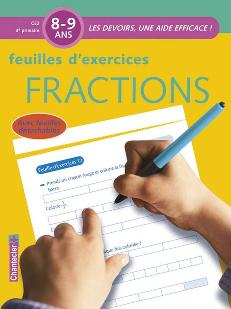 Les devoirs - Feuilles d'ex. Fractions (8-9 a.): Les devoirs, une aide efficace ! Professional & Reference Books