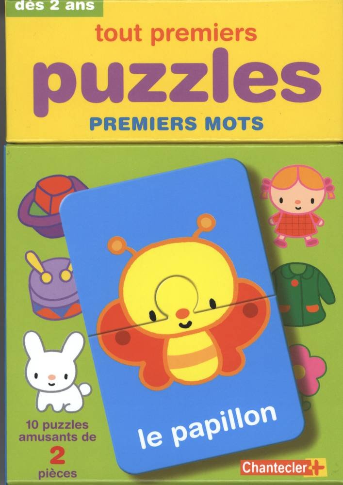Tout premiers puzzles : premiers mots (dès 2 ans) book