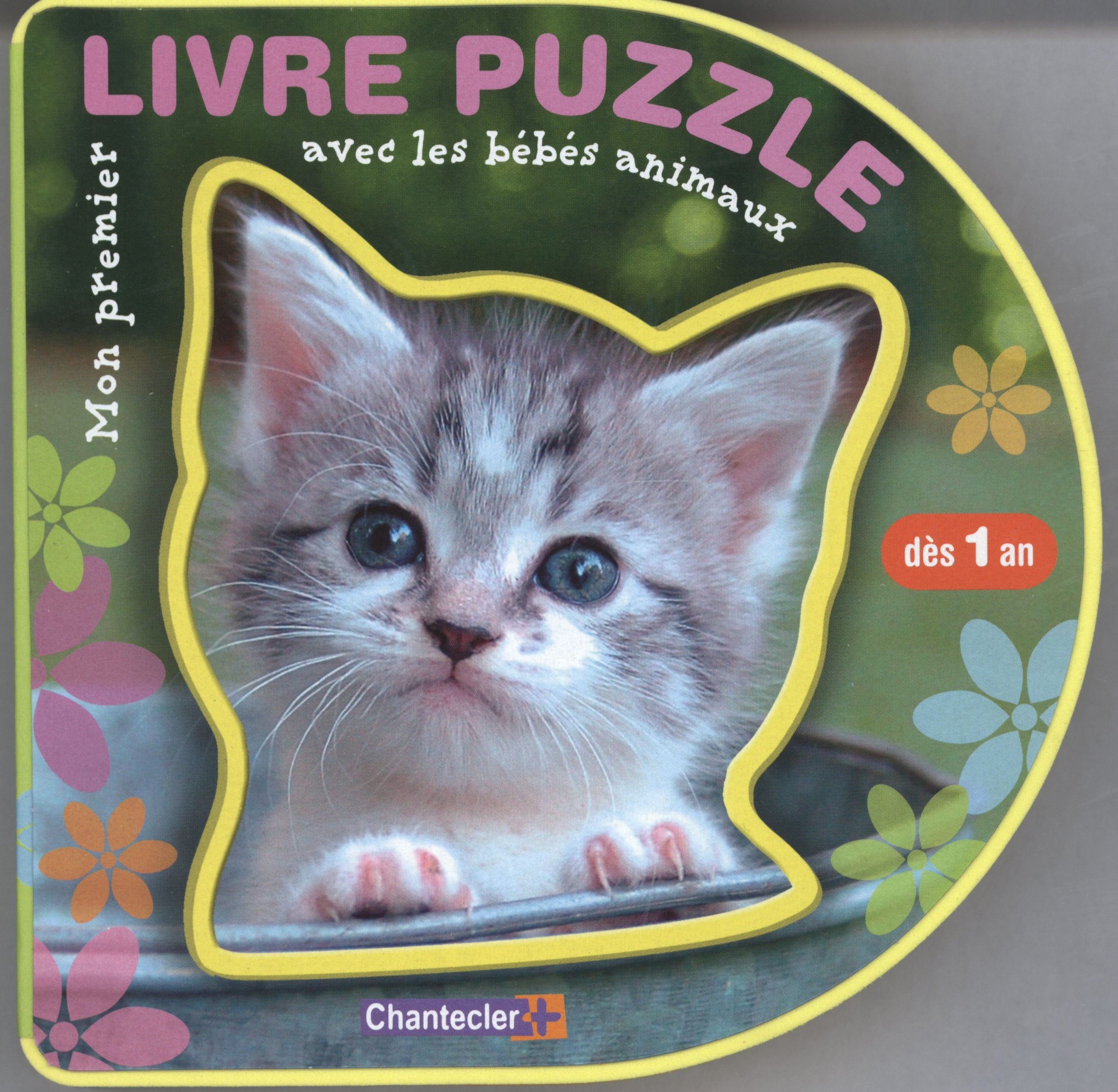 Mon premier livre puzzle avec les bébés animaux book