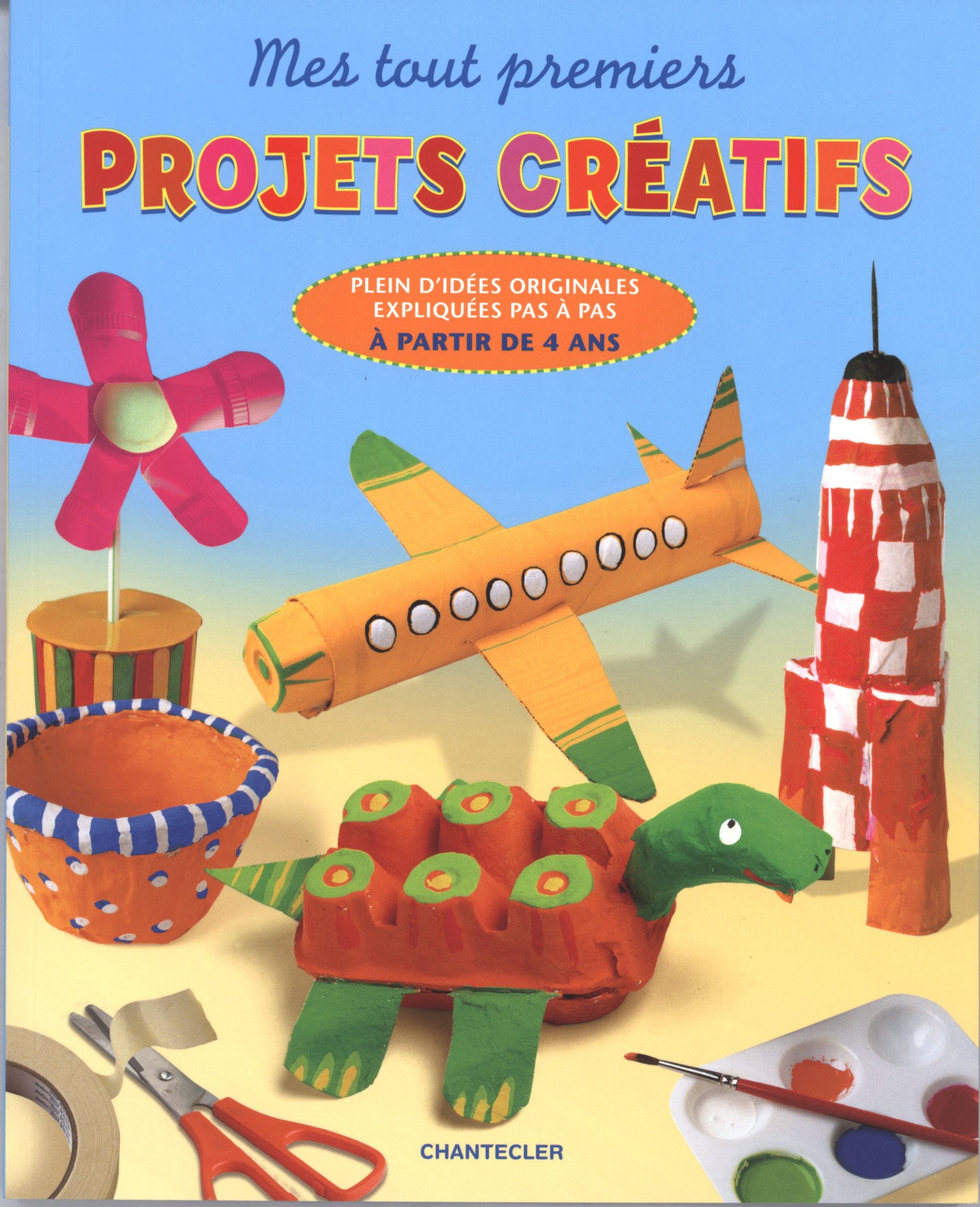 Mes tout premiers projets créatifs (+ 4 ans): Plein d'idées originales expliquées pas à pas à partir de 4 ans Tiptoi & Games