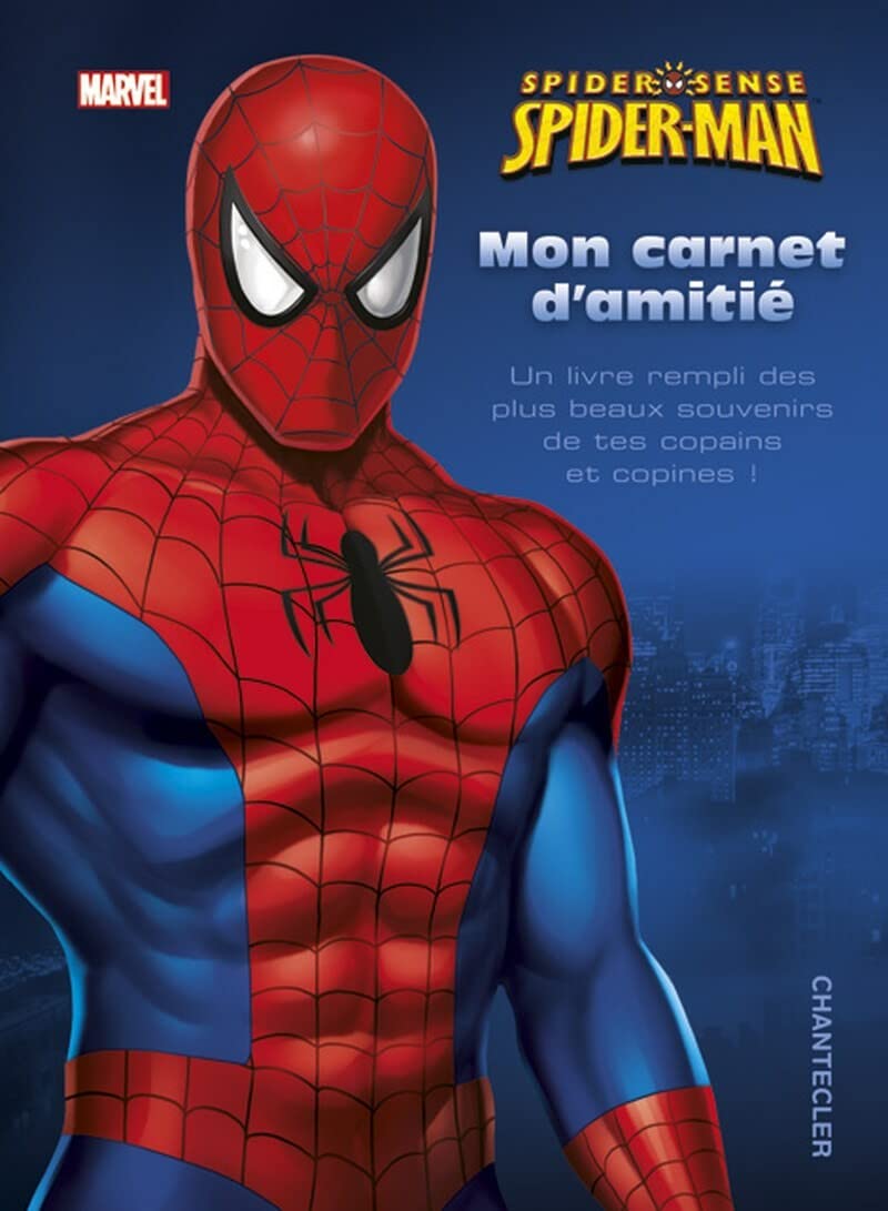 Marvel Spider-Man Mon carnet d'amitié Spider Sense: Un livre rempli des plus beaux souvenirs de tes copains et copines ! Leisure, Home & Garden