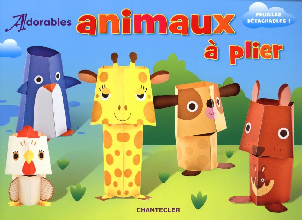 Adorables animaux à plier: Feuilles détachables ! Tiptoi & Games