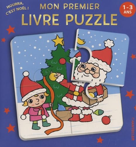 Mon premier livre puzzle, Hourra c'est Noël ! book