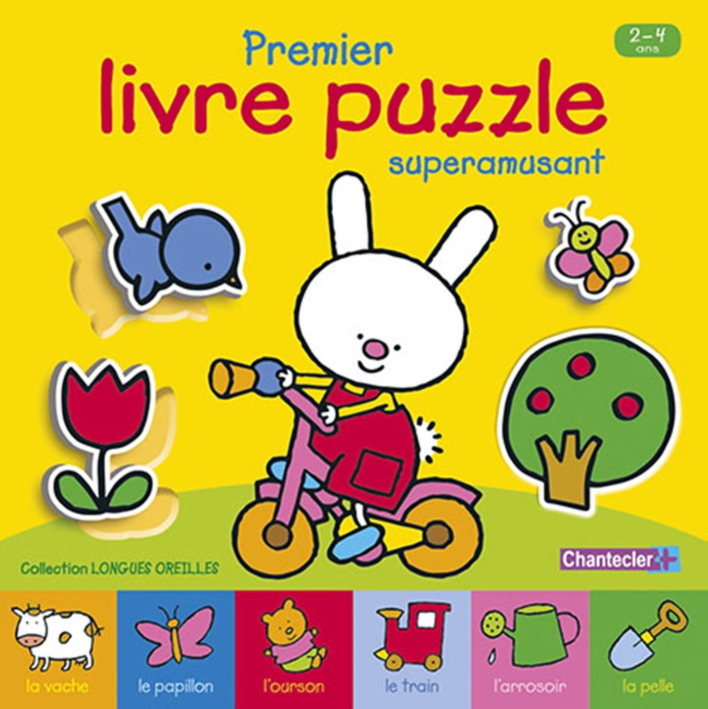 LONGUES OREILLES - PREMIER LIVRE PUZZLE SUPERAMUSANT (2-4 A) Babies & Toddlers