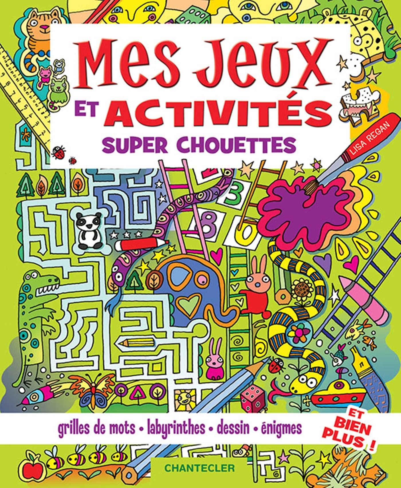 Mes jeux et activités super chouettes book