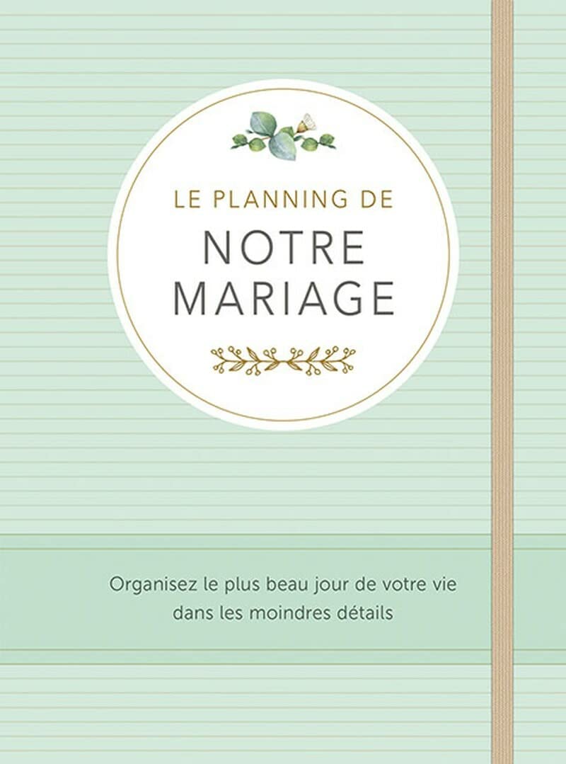Le planning de notre mariage book