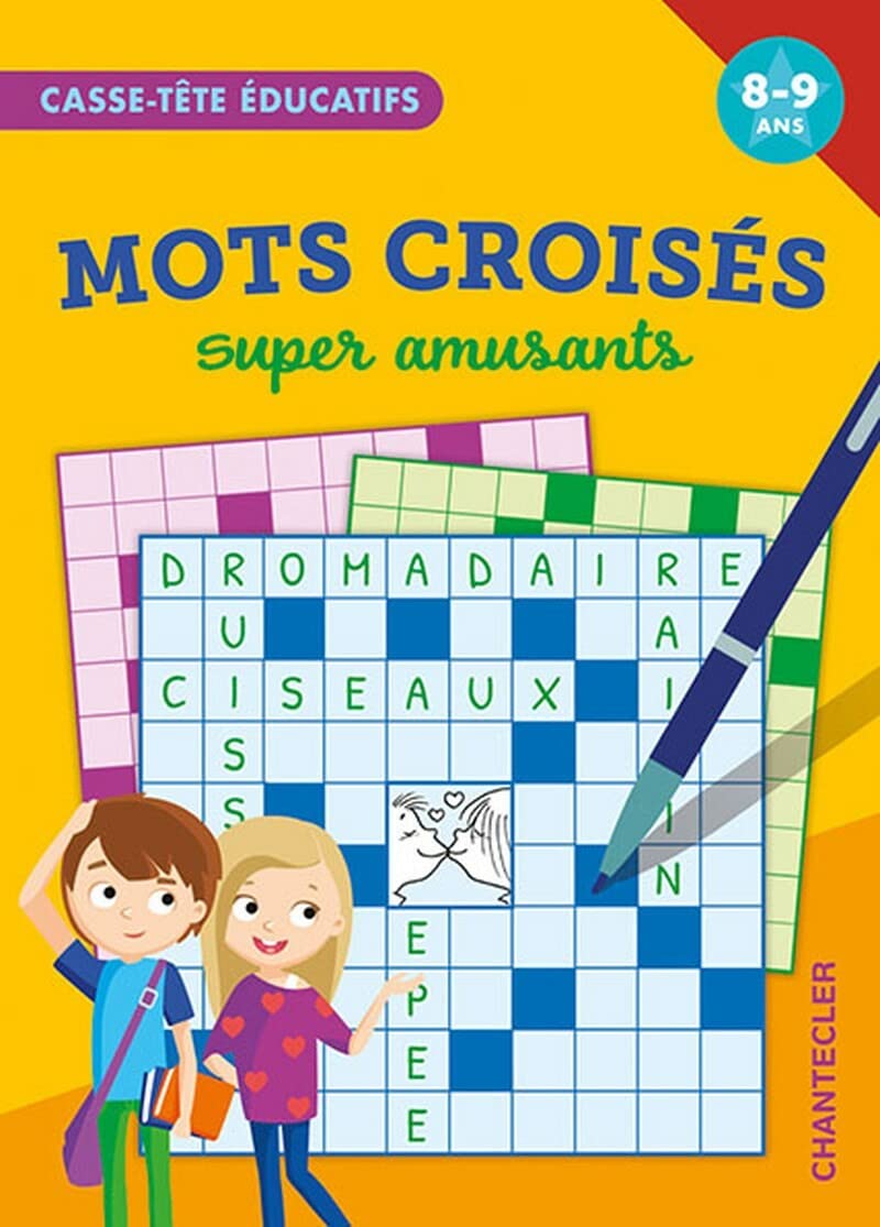 Mots croisés super amusants (8-9 a.) book