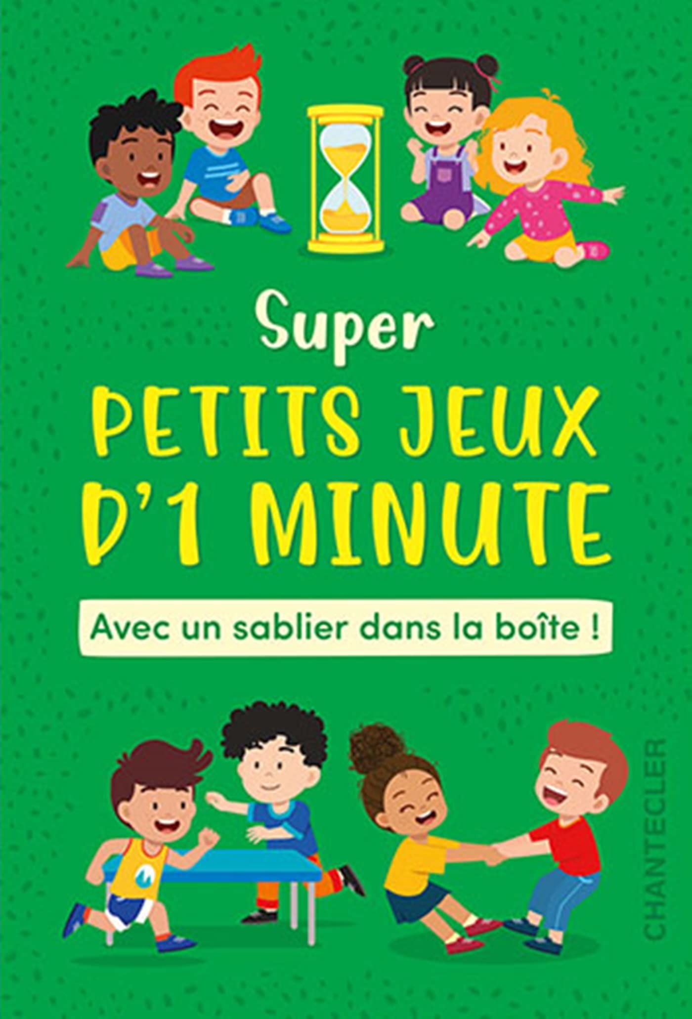 Super petits jeux d'1 minute (avec sablier) - Coffret book