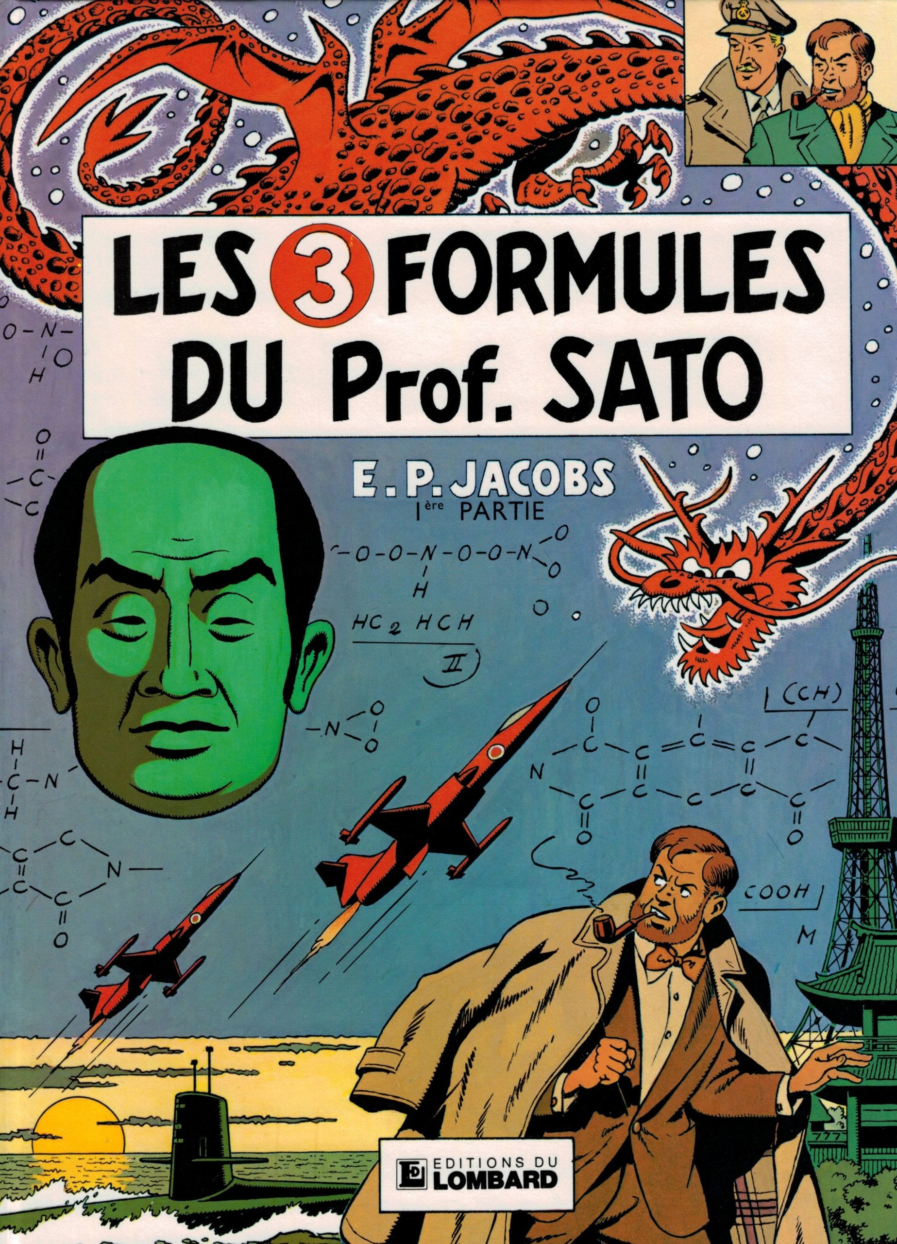 Les aventures de Blake et Mortimer. Les 3 formules du professeur Sato. Vol. 1. Mortimer à Tokyo Books