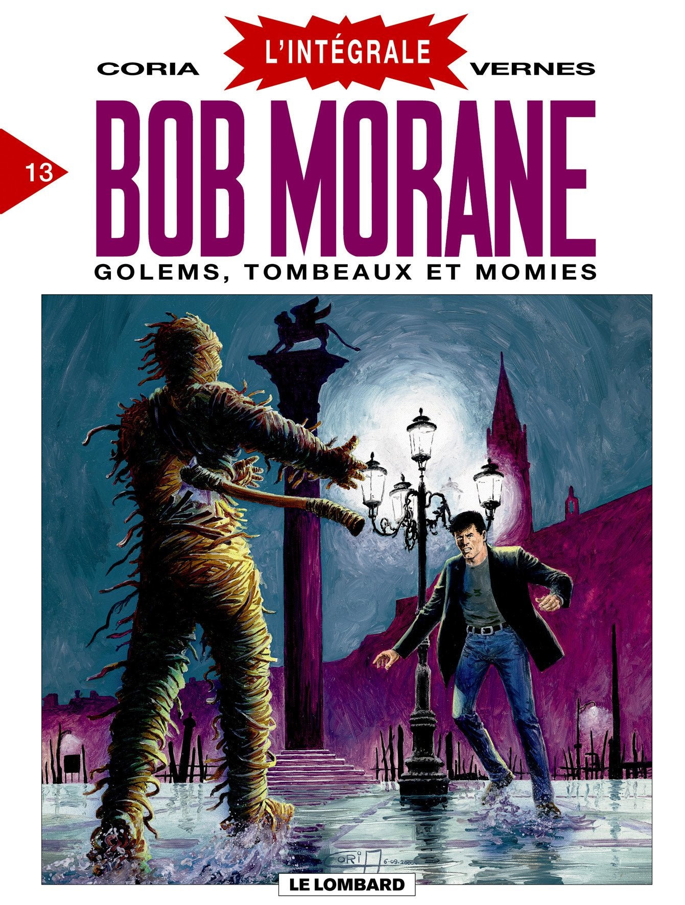 Bob Morane (Intégrale DL) - tome 13 - Golems, Tombeaux et Momies (Intégrale Bob Morane T13) Manga