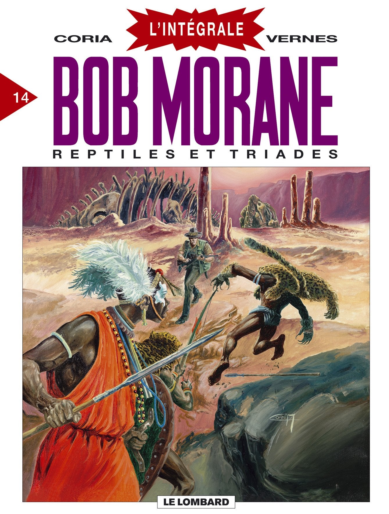 Bob Morane (Intégrale DL) - tome 14 - Reptiles et Triades (Intégrale Bob Morane T14) Manga