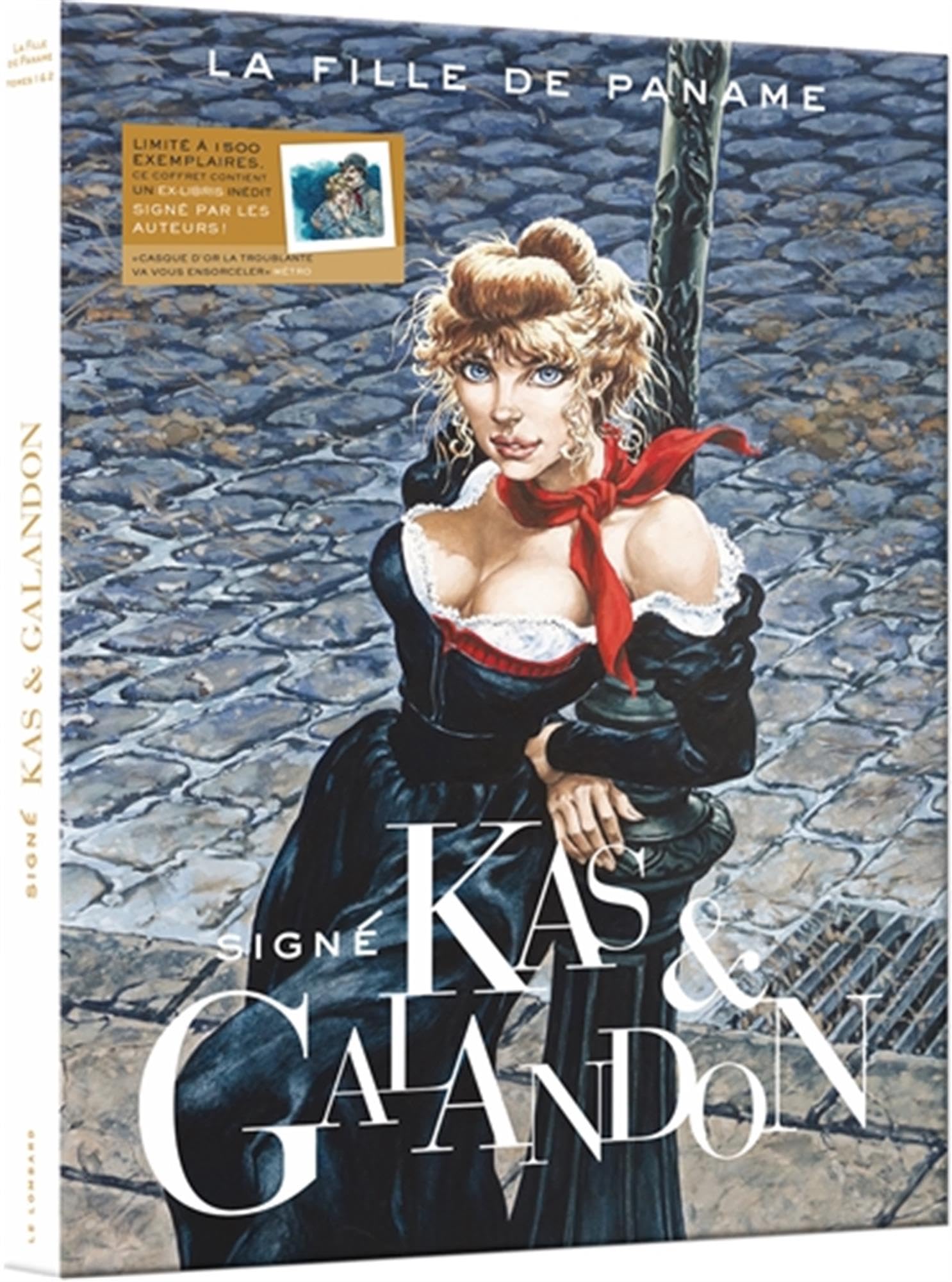 COFFRET SIGNE LA FILLE DE PANAME T1 ET 2 book